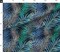 Jewel Tone Palm Tropical Foliage Rainforest Summer Purple Blue Green Large Scale Custom Printed Fabric by Spoonflower Various Fabrics by the Yard or Fat Quarter